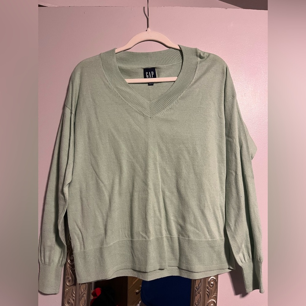 GAP Mint Green Knit Sweater